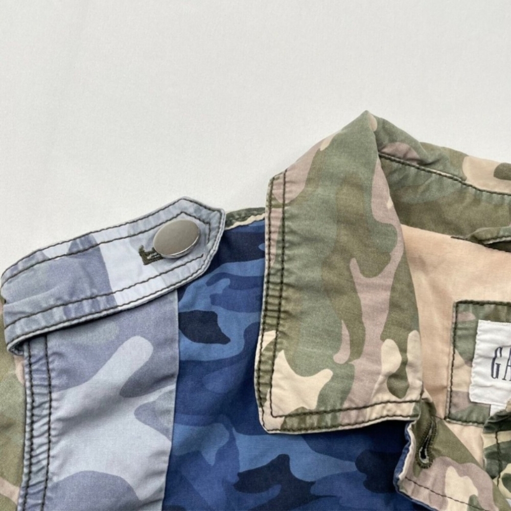 Gap Camo Patchwork Utility Jacket - image 4